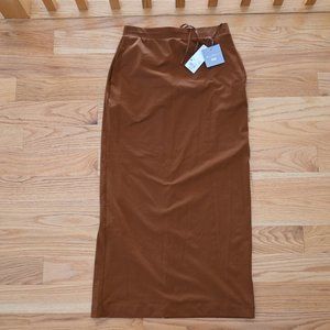 Brown Uniqlo Maxi Skirt